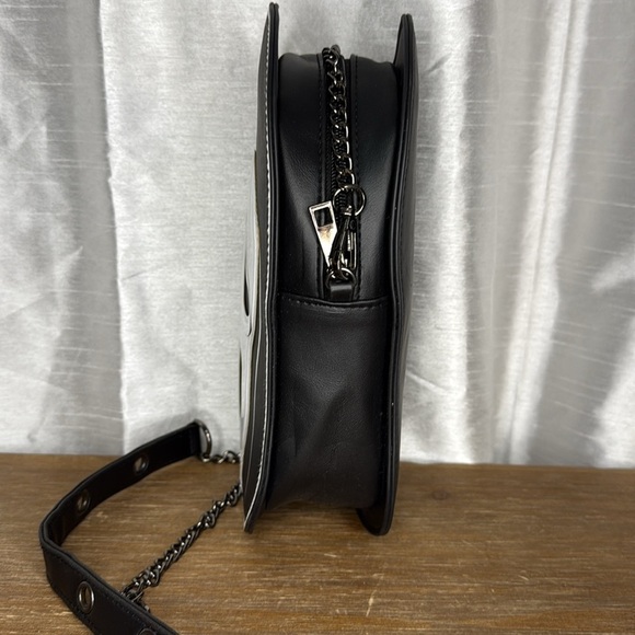 Ghost Face Spirit Crossbody Black Bag Detachable Strap - Picture 5 of 10